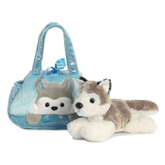 Aurora® - Fancy Pals™ - Husky Peek-A-Boo de 7"
