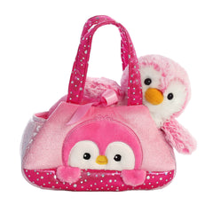 Aurora® - Fancy Pals™ - Pingüino con pompón de 7" - Rosa