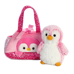 Aurora® - Fancy Pals™ - Pingüino con pompón de 7" - Rosa