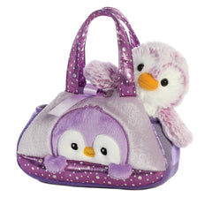 Aurora® - Fancy Pals™ - 7" PomPom Penguin - Purple