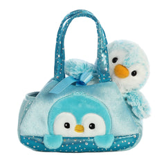 Aurora® - Fancy Pals™ - Pingüino con pompón de 7" - Azul