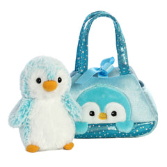 Aurora® - Fancy Pals™ - Pingüino con pompón de 7" - Azul