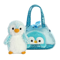 Aurora® - Fancy Pals™ - Pingüino con pompón de 7" - Azul