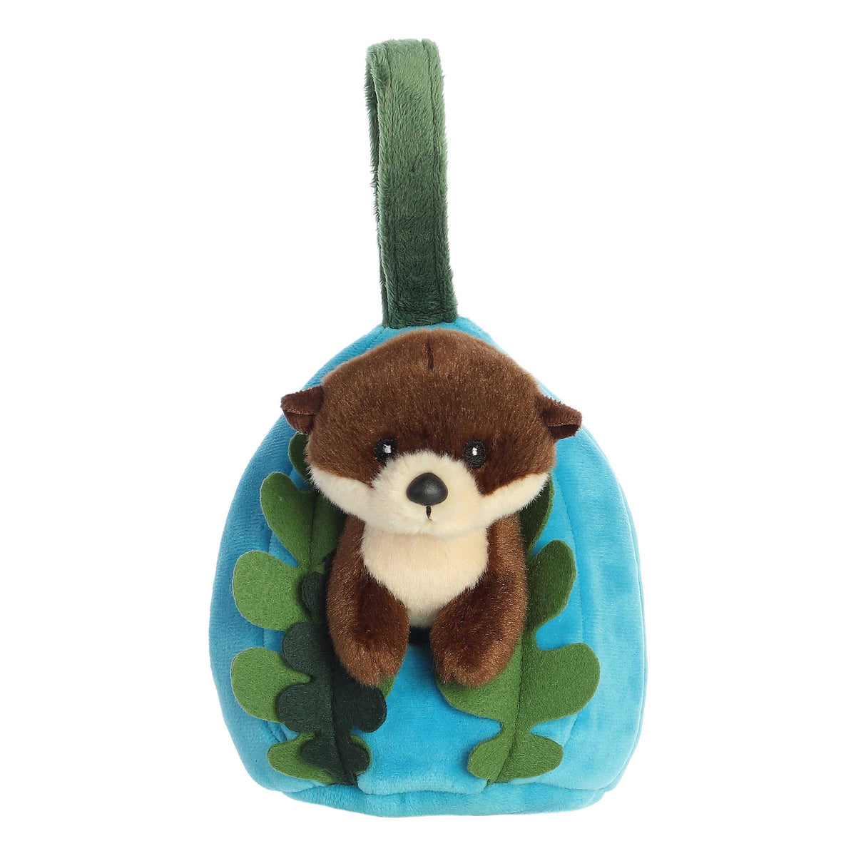 Otter plush with Kelp Forest from Hideouts, ideal for educational play and engaging young marine enthusiasts.