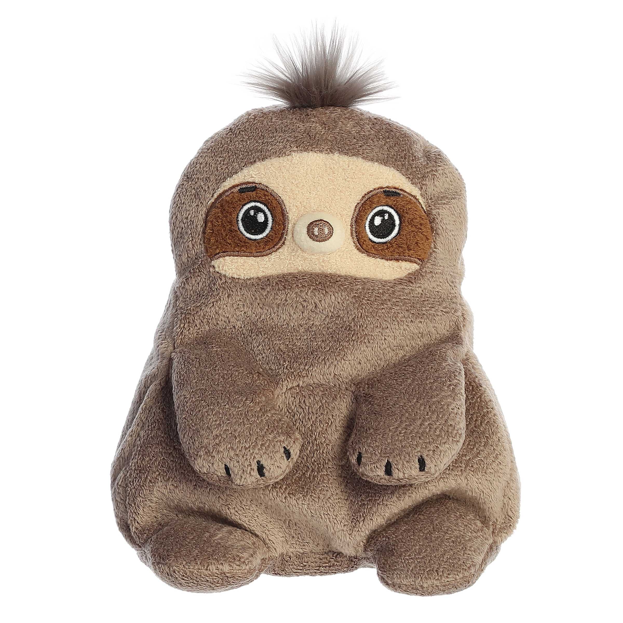 Sammi Sloth from Fluffles, a soft, cuddly plush with an endearing expression, perfect for affection and comfort.
