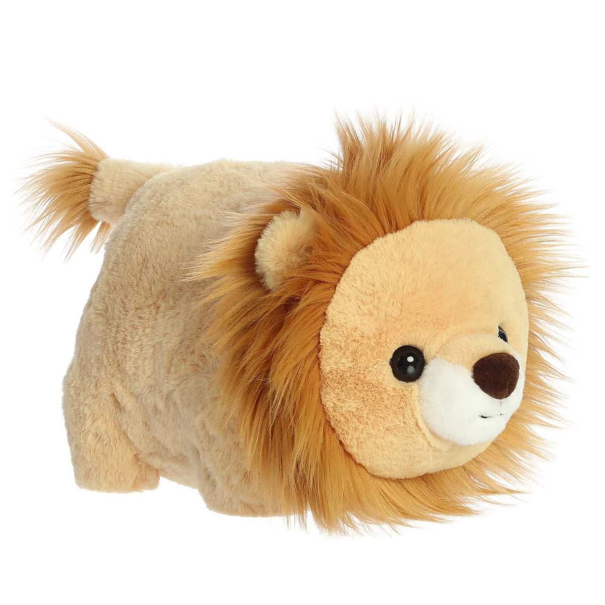 Logan Lion from Spudsters, a potato-shaped lion with a luscious golden mane, perfect for superior cuddles