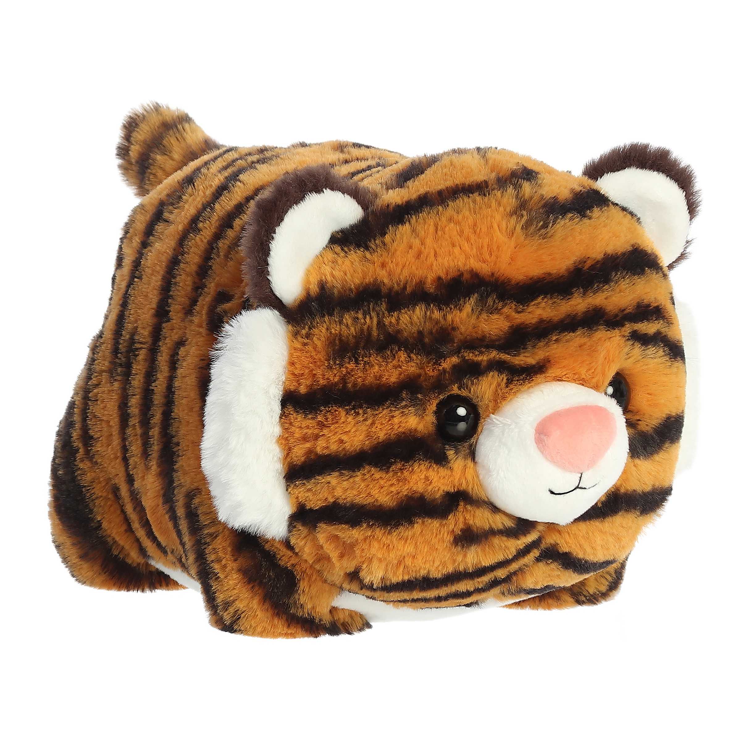Tiffany Tiger plush from Spudsters, a cuddly potato-shaped plush with bold stripes