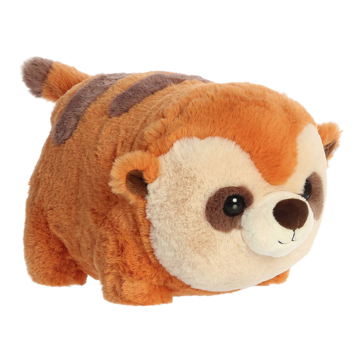 Marco Meerkat plush from Spudsters, a delightful potato-shaped plush with meerkat markings and perky ears