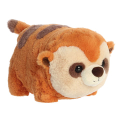 Marco Meerkat plush from Spudsters, a delightful potato-shaped plush with meerkat markings and perky ears