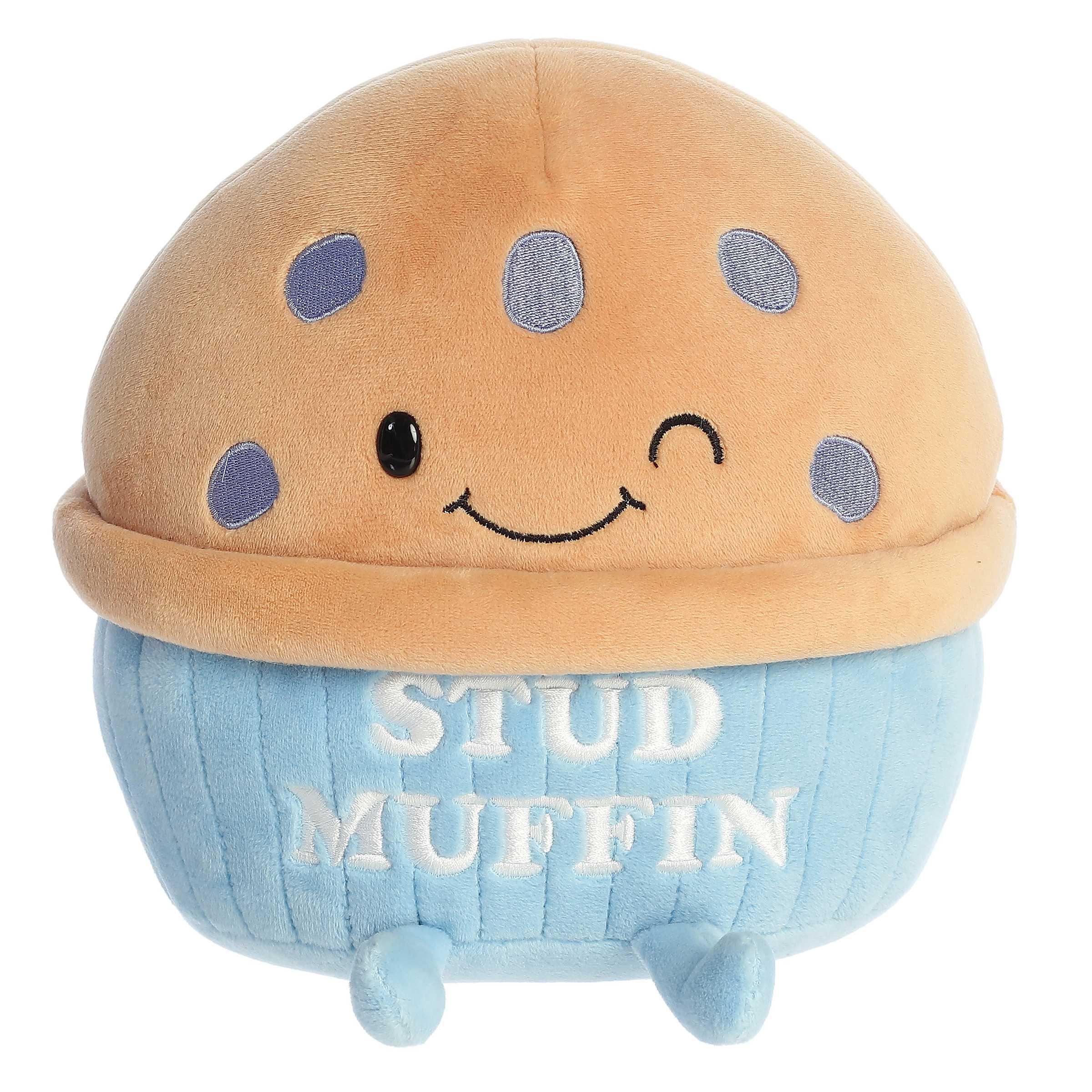 Stud Muffin plush from Just Sayin', with a cute saying and playful design, soft and charming for brightening days.
