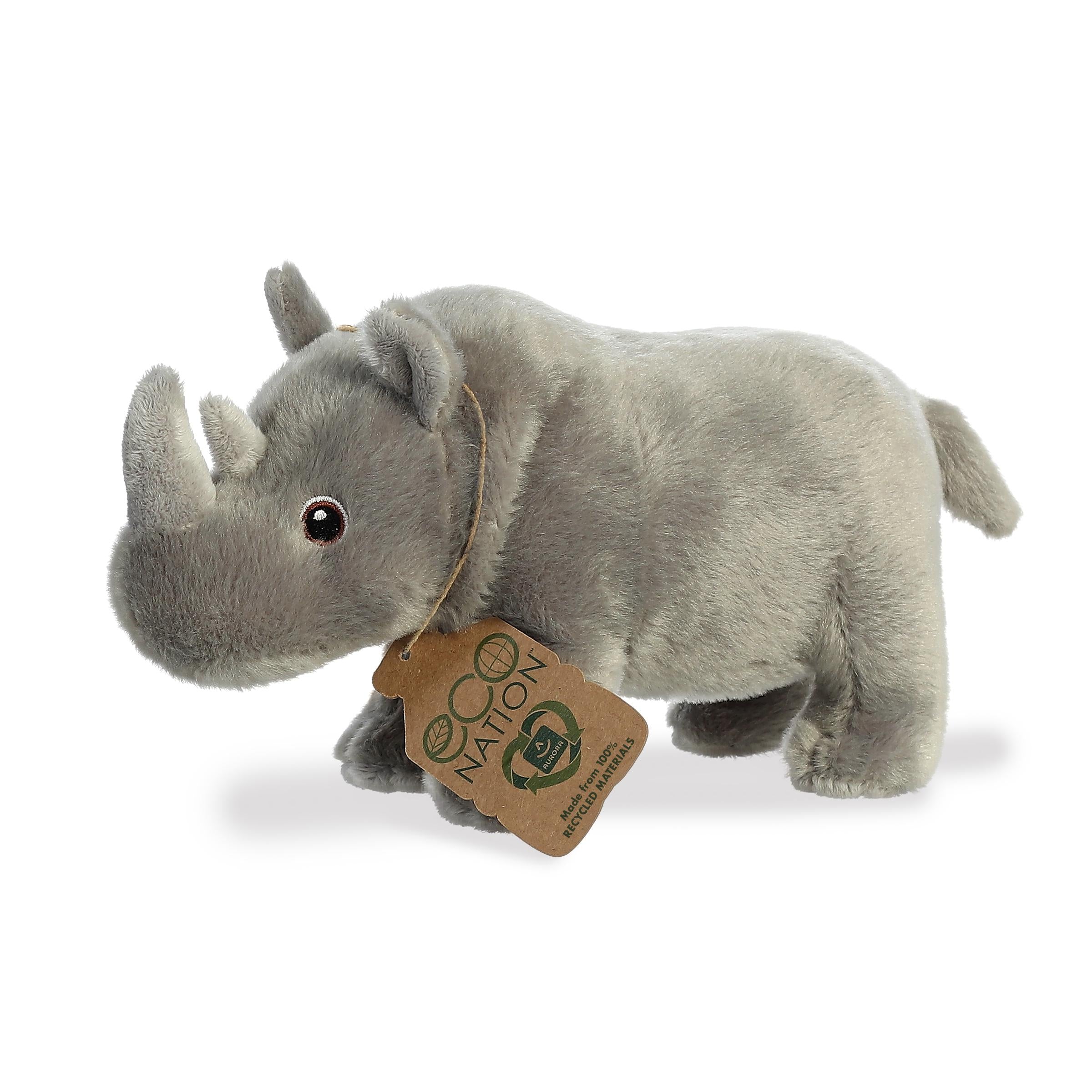 Rhinoceros Ã¢â‚¬â€œ Striking Eco-Nation Stuffed Animals Ã¢â‚¬â€œ Aurora