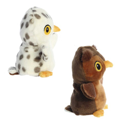 Aurora® - Eco Nation™ - Reversible Eco Pairs - 6.5" Snowy Owl and Barn Owl