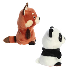 Aurora® - Eco Nation™ - Reversible Eco Pairs - 6.5" Red Panda and Panda
