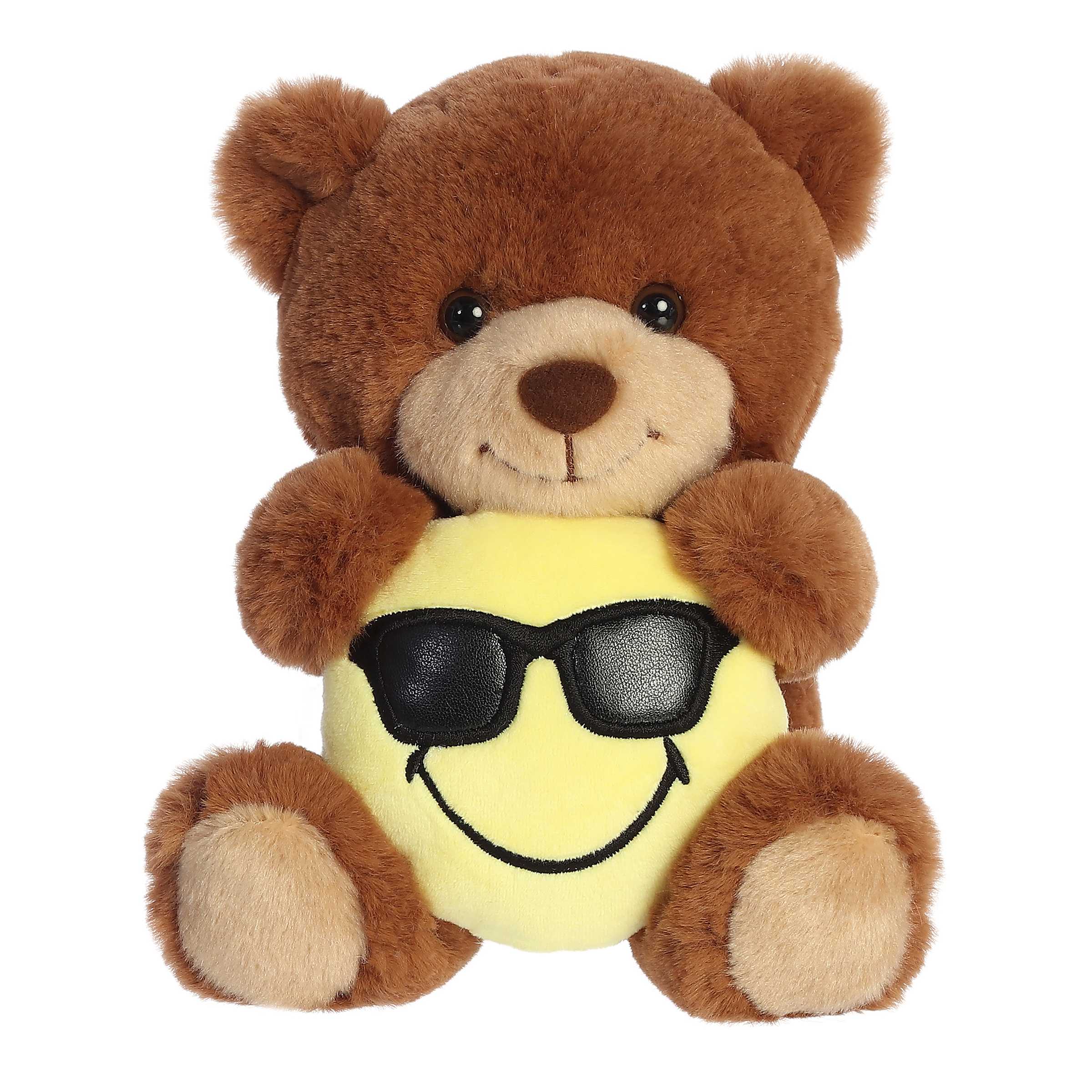 Shades Bear from SmileyWorld, featuring stylish shades and a sunny smile