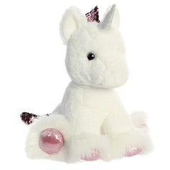 Aurora® - Shimmers - Unicornio de nubes de 9" - Blanco