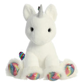 Aurora® - Shimmers - Unicornio de nubes de 13" - Blanco