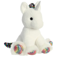 Aurora® - Shimmers - 13" Clouds Unicorn - White