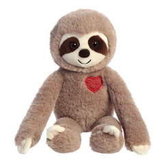 Aurora® - Valentine - 12" Sweety Sloth Brown