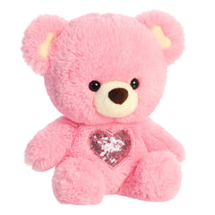 Aurora® - Valentine - 13" Heart For You Bear™ - Pink