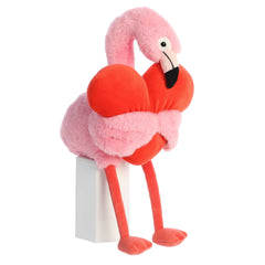 Aurora® - Valentine - Heart Huggers™ - 11" Fiora Flamingo™