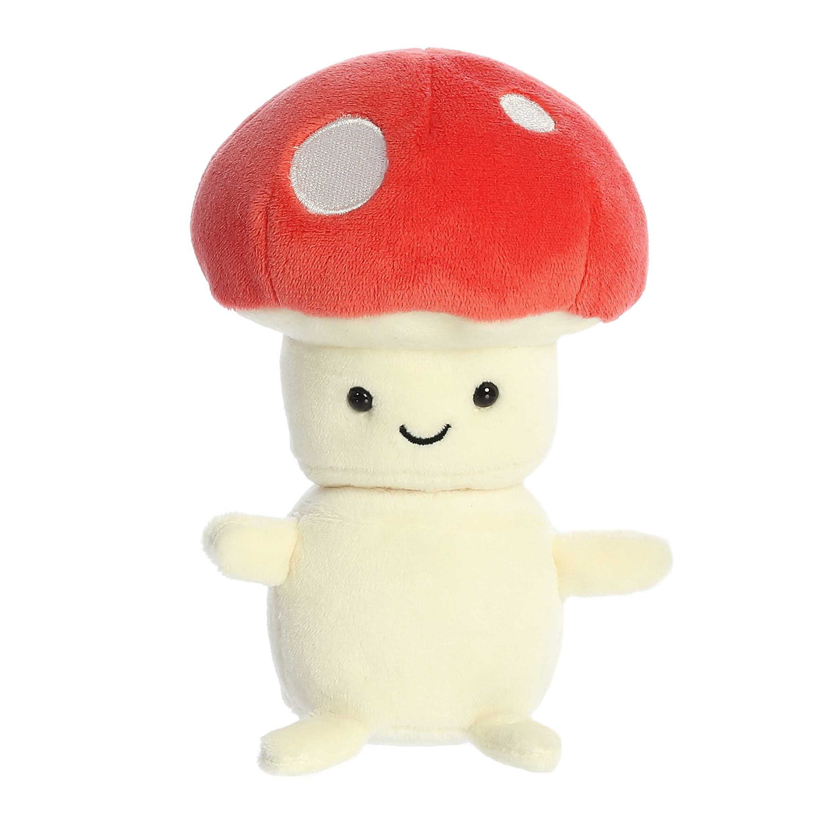 Land of Lils Mushroom from Aurora's Spring Collection, an adorable red-capped mushroom plush with a friendly face