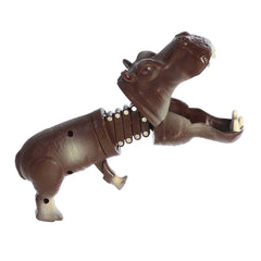 "Hippo Grabber toy, ideal for kids 4+, offers engaging play with an extendable neck and snapping mouth