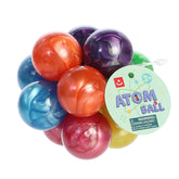 Atom Ball by Aurora Toys, a colorful, atomic-structured sensory toy for entertaining fun