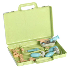 Realistic doctor kit playset for kids, encouraging empathy and healthcare knowledge.