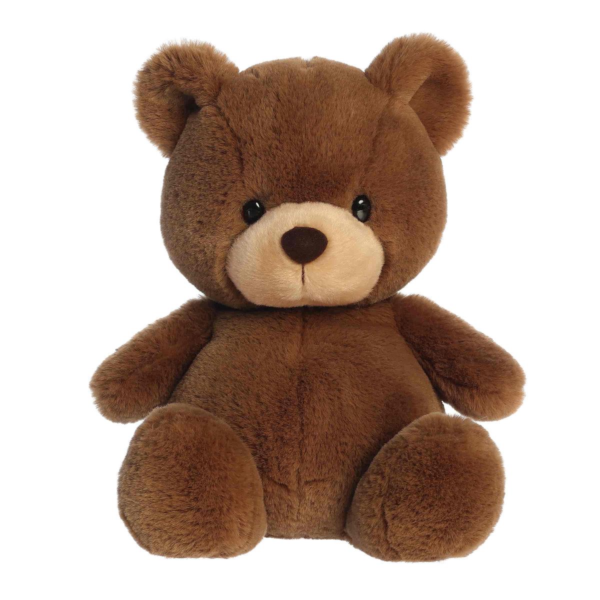 A brown plush teddy bear with soft fur and a classic design from Bear Stuffed Animals by Aurora.
