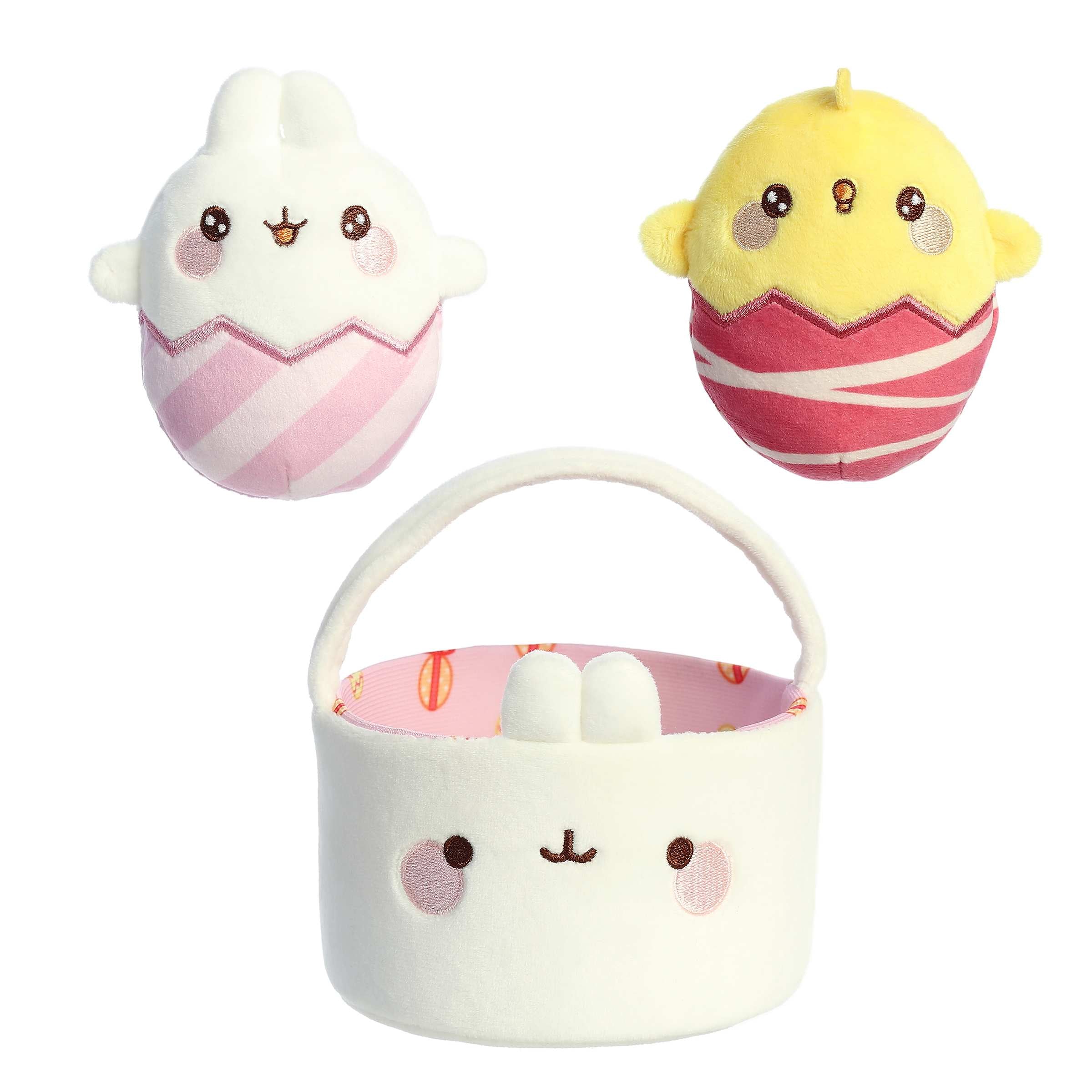 Aurora® - Molang - 6" Molang Easter Basket