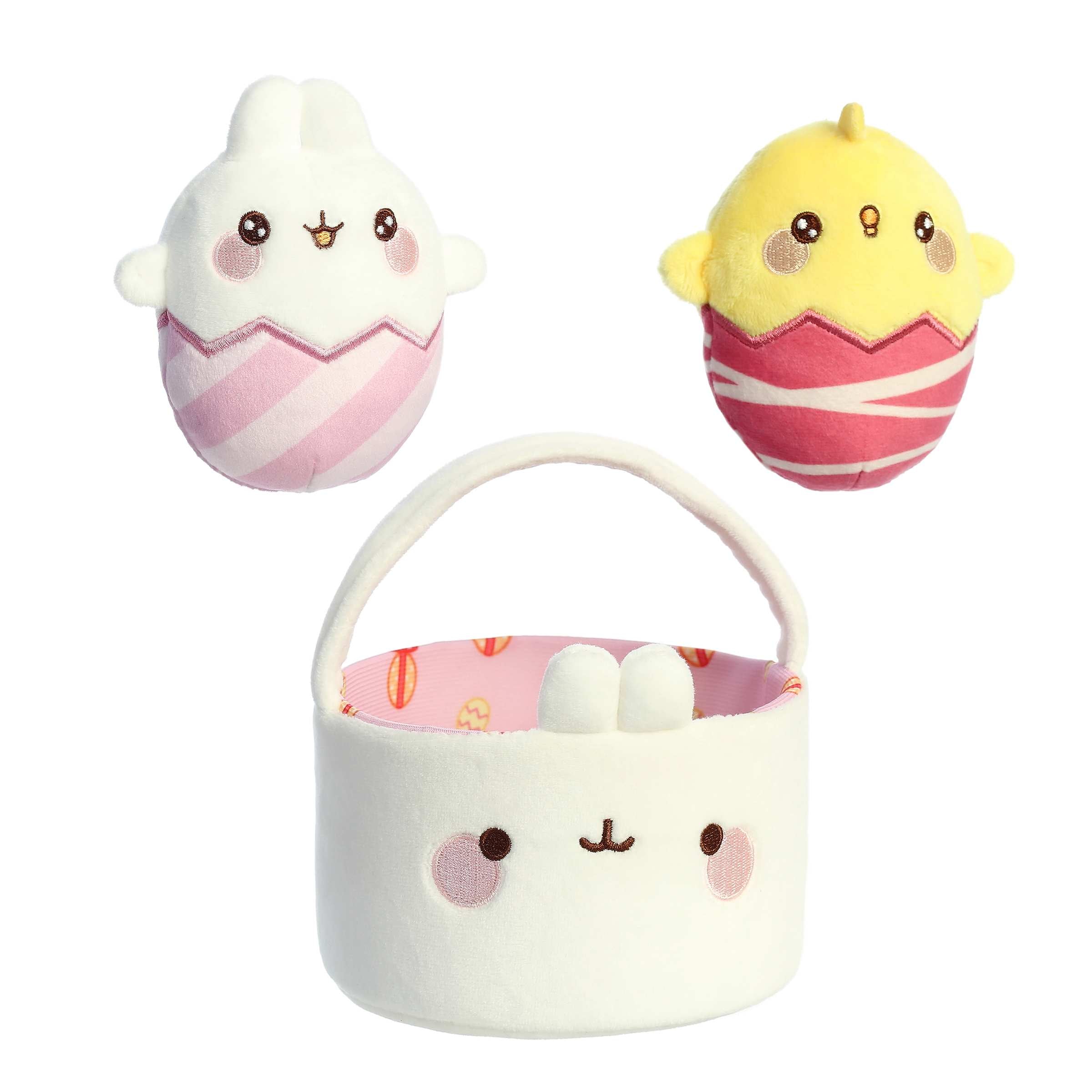 Aurora® - Molang - 6" Molang Easter Basket