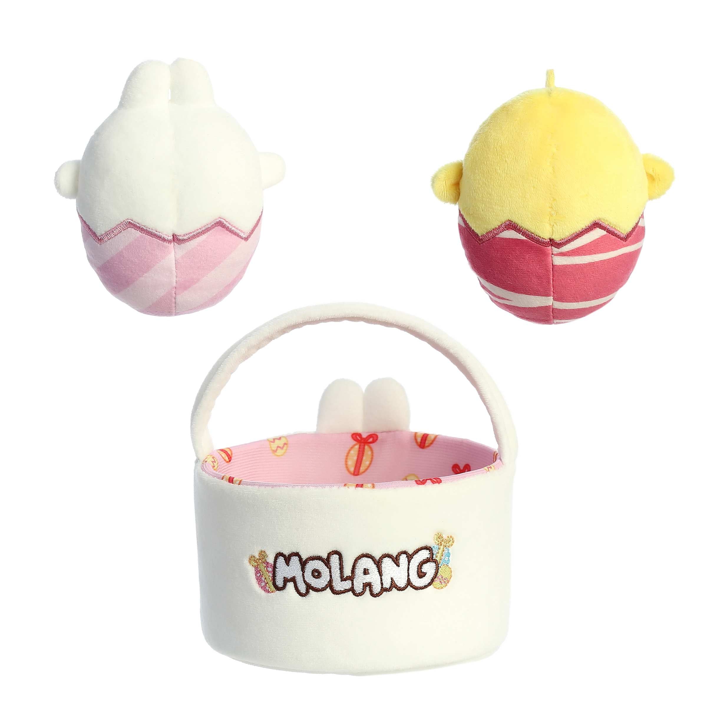 Aurora® - Molang - 6" Molang Easter Basket