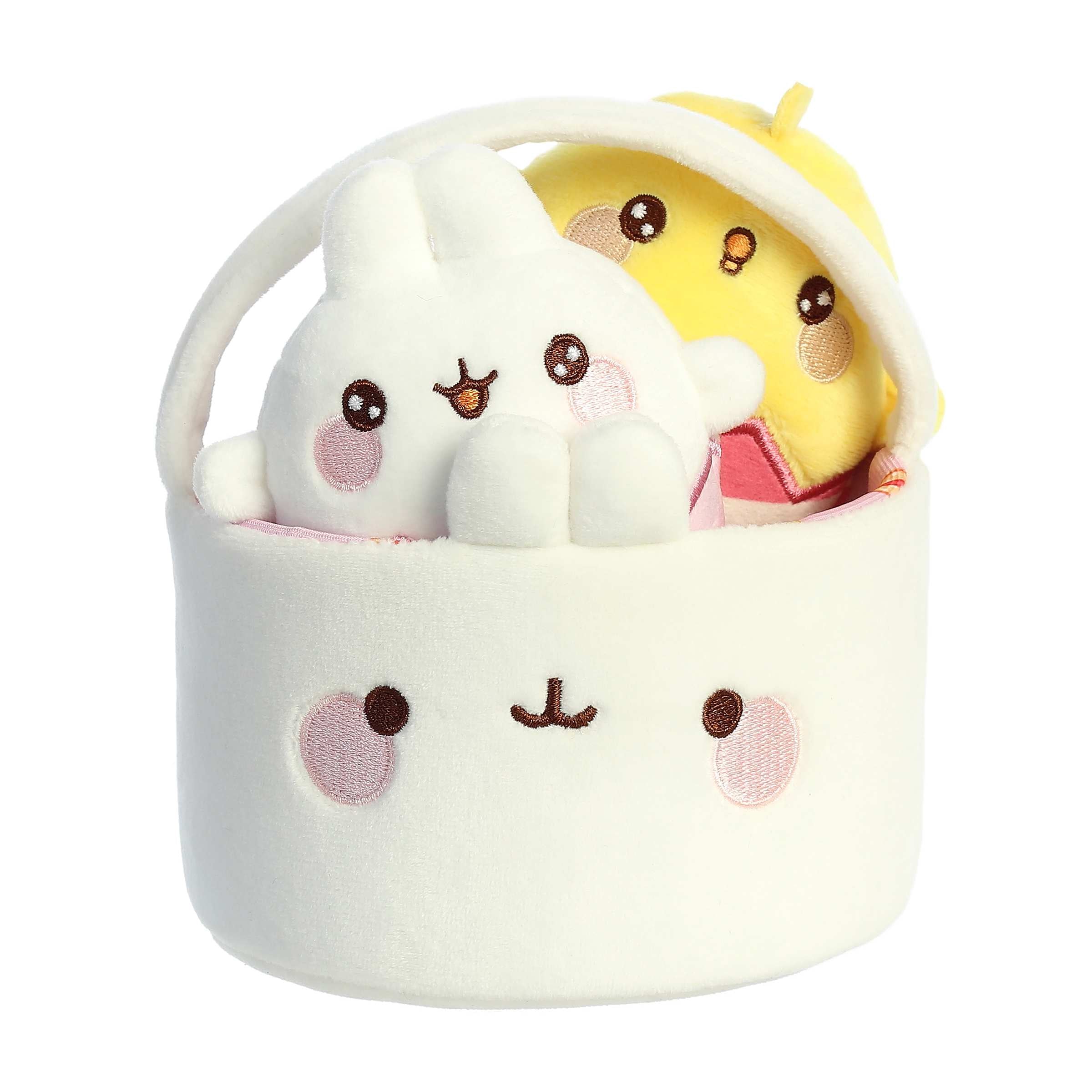 Aurora® - Molang - 6" Molang Easter Basket