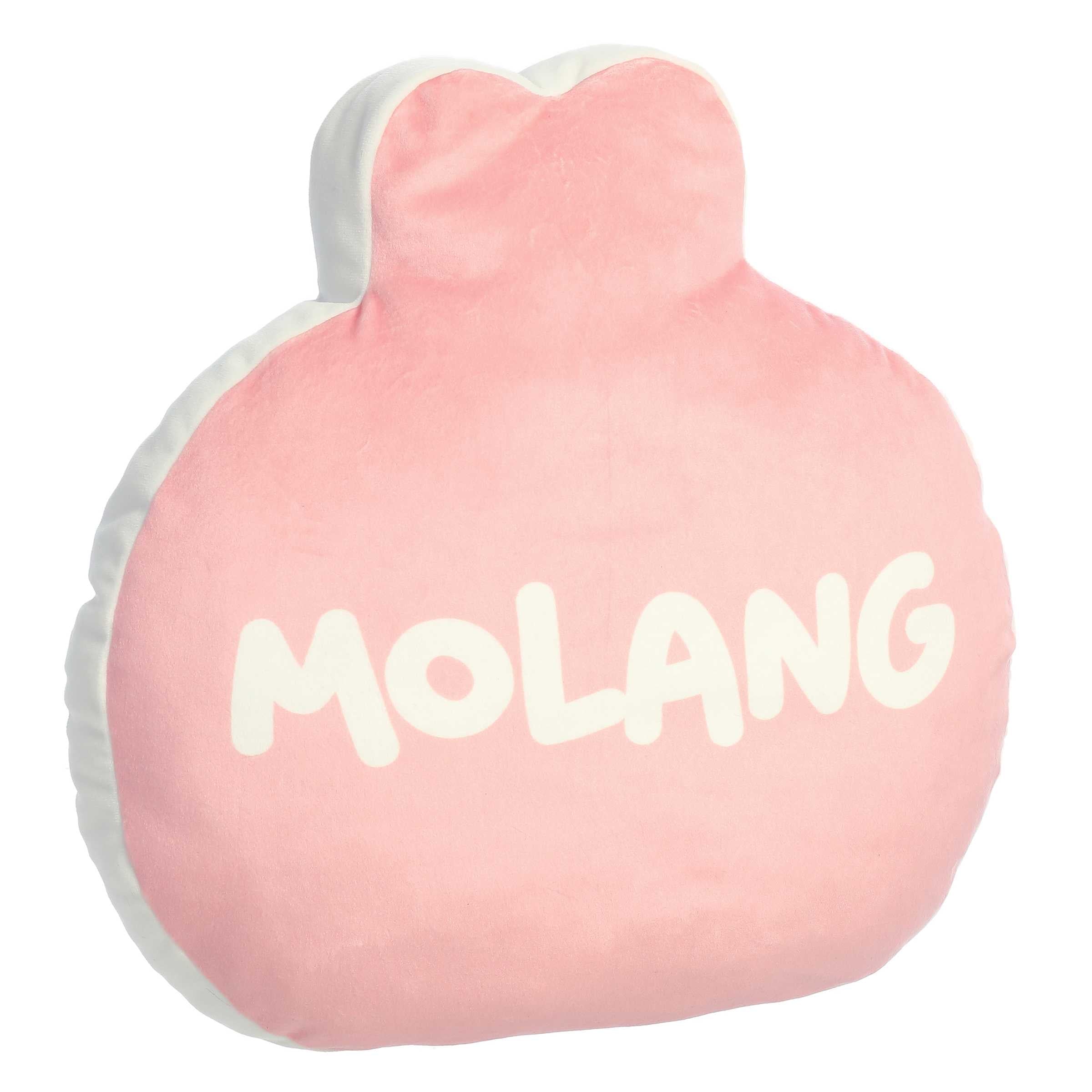 Aurora® - Molang - Macarrón Molang Squishy de fresa de 14"