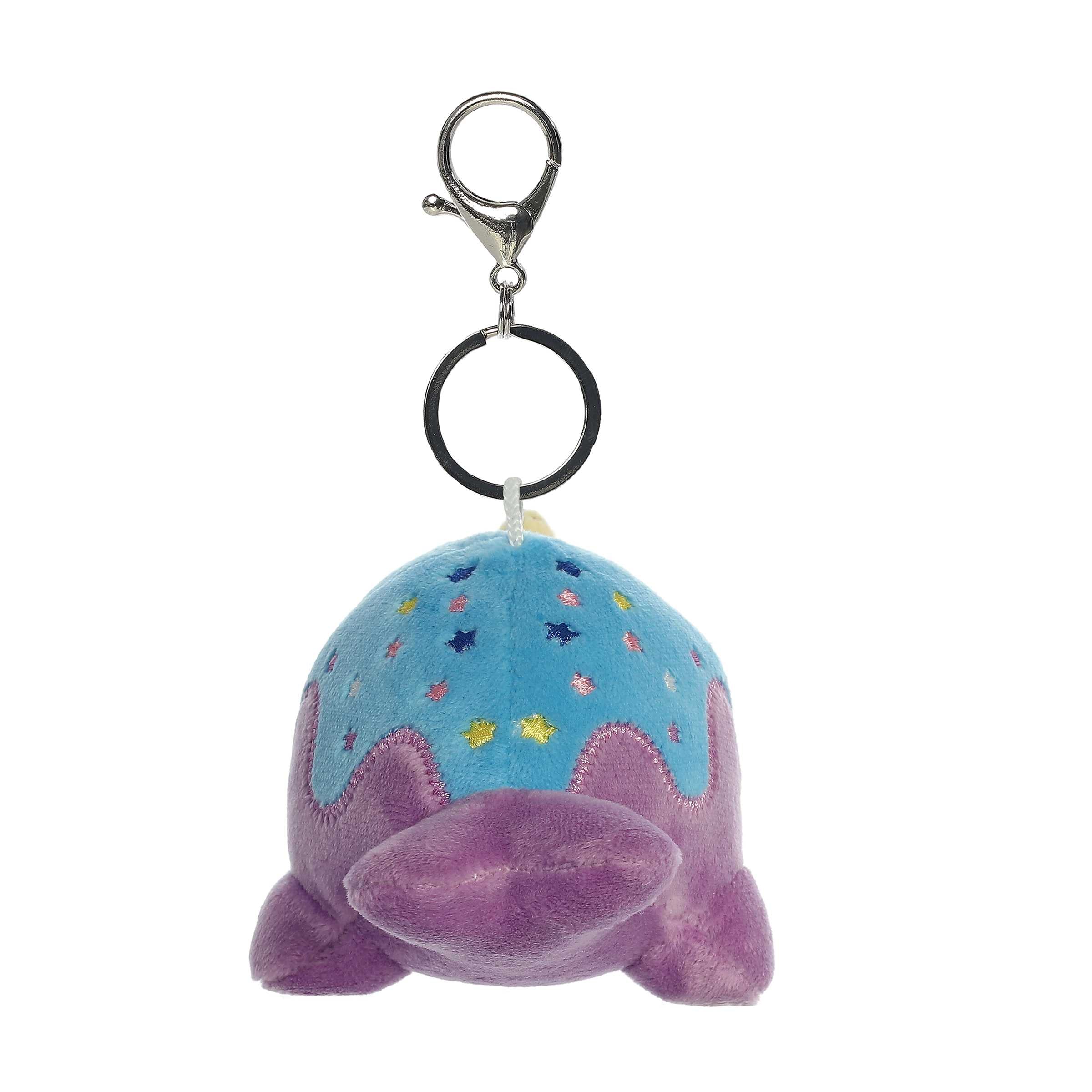 Aurora® - Tasty Peach® - 4" Blue Moon Nomwhal Keychain