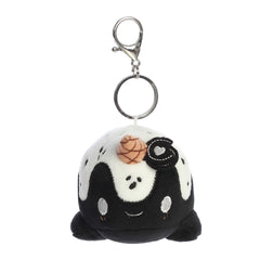 Aurora® - Tasty Peach® - 4" Cookies & Cream Nomwhal Keychain