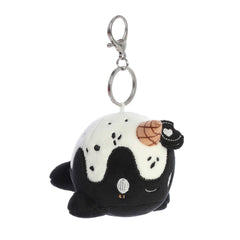 Aurora® - Tasty Peach® - 4" Cookies & Cream Nomwhal Keychain