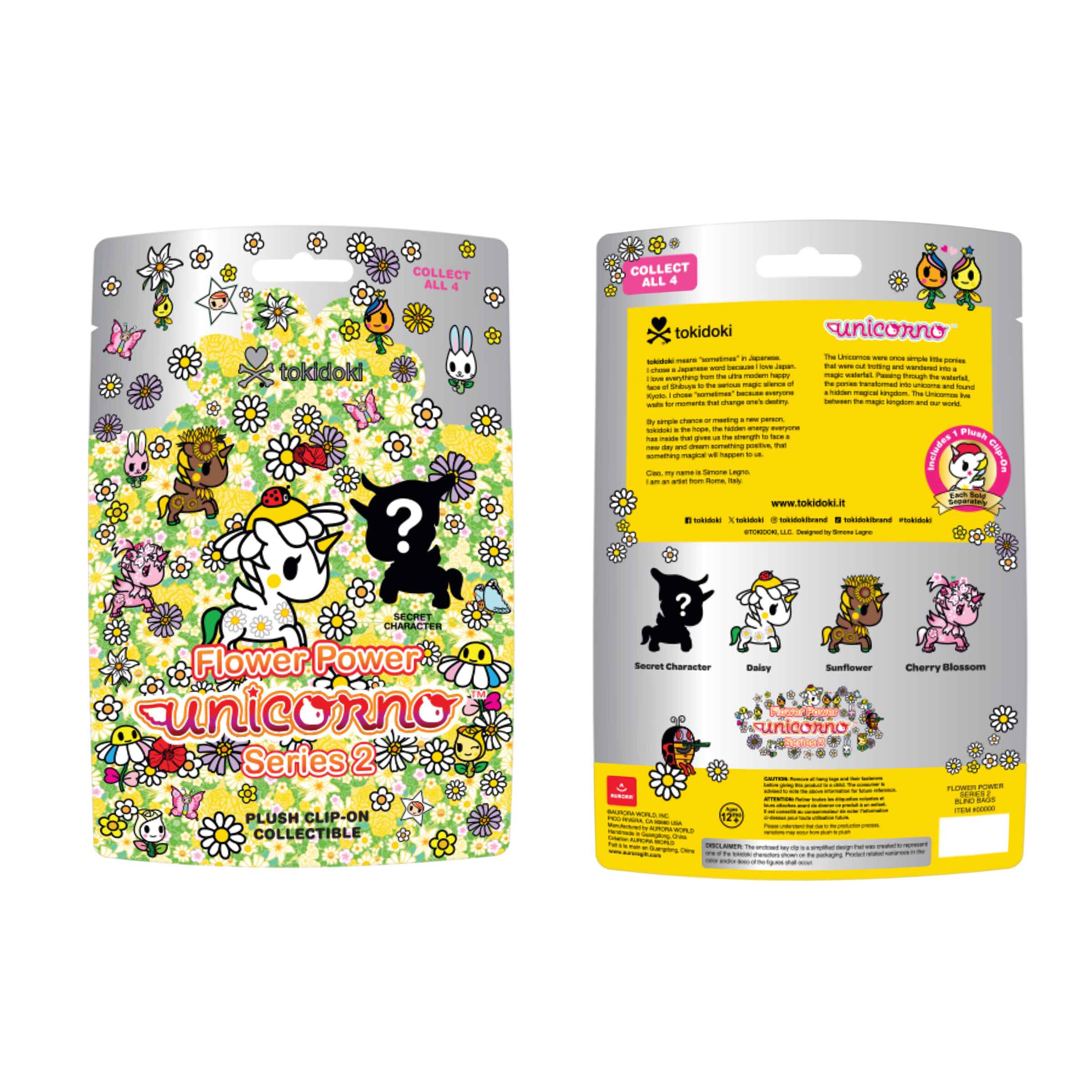 Aurora® - ©tokidoki - 4.5" Flower Power Blind Bag - Series 2