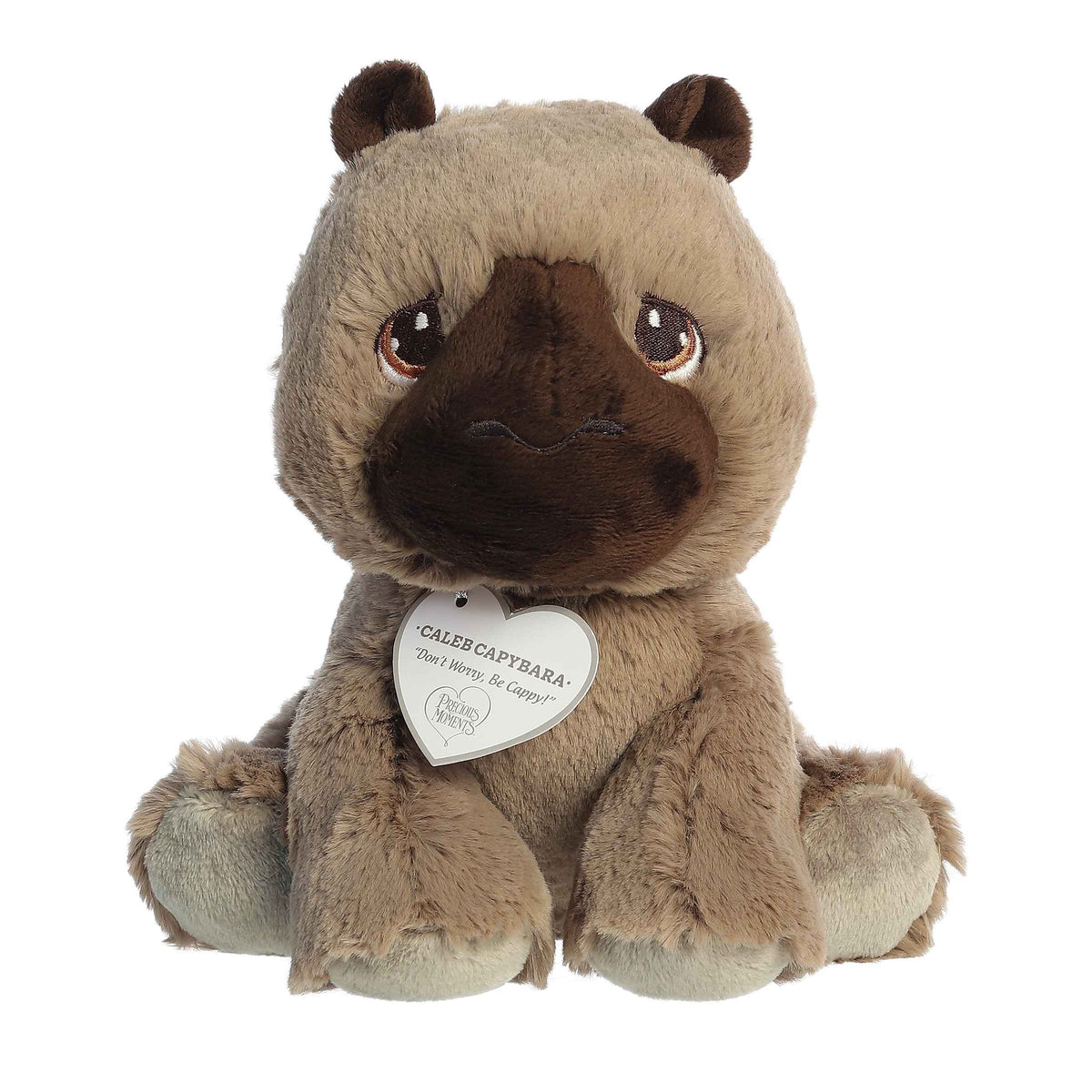 Soft and tender Caleb Capybara plush, capturing the charm of the world's largest rodent.