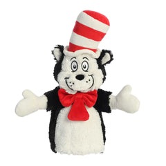 Aurora® - Dr. Seuss™ - Marioneta de mano del gato con sombrero de 14"