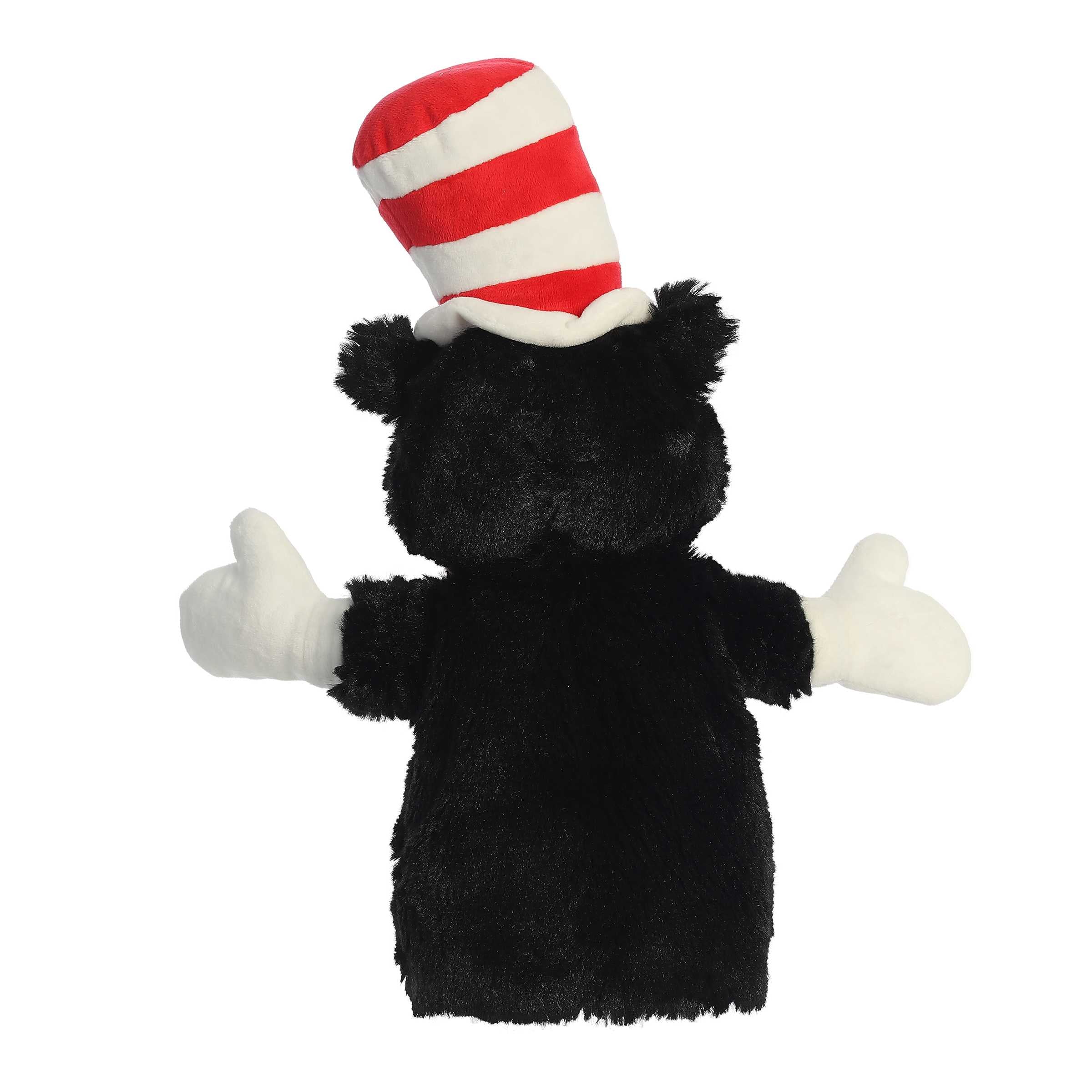 Aurora® - Dr. Seuss™ - Marioneta de mano del gato con sombrero de 14"