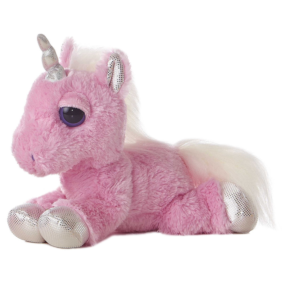 Aurora® - Dreamy Eyes™ - Unicornio rosa celestial™ de 10"