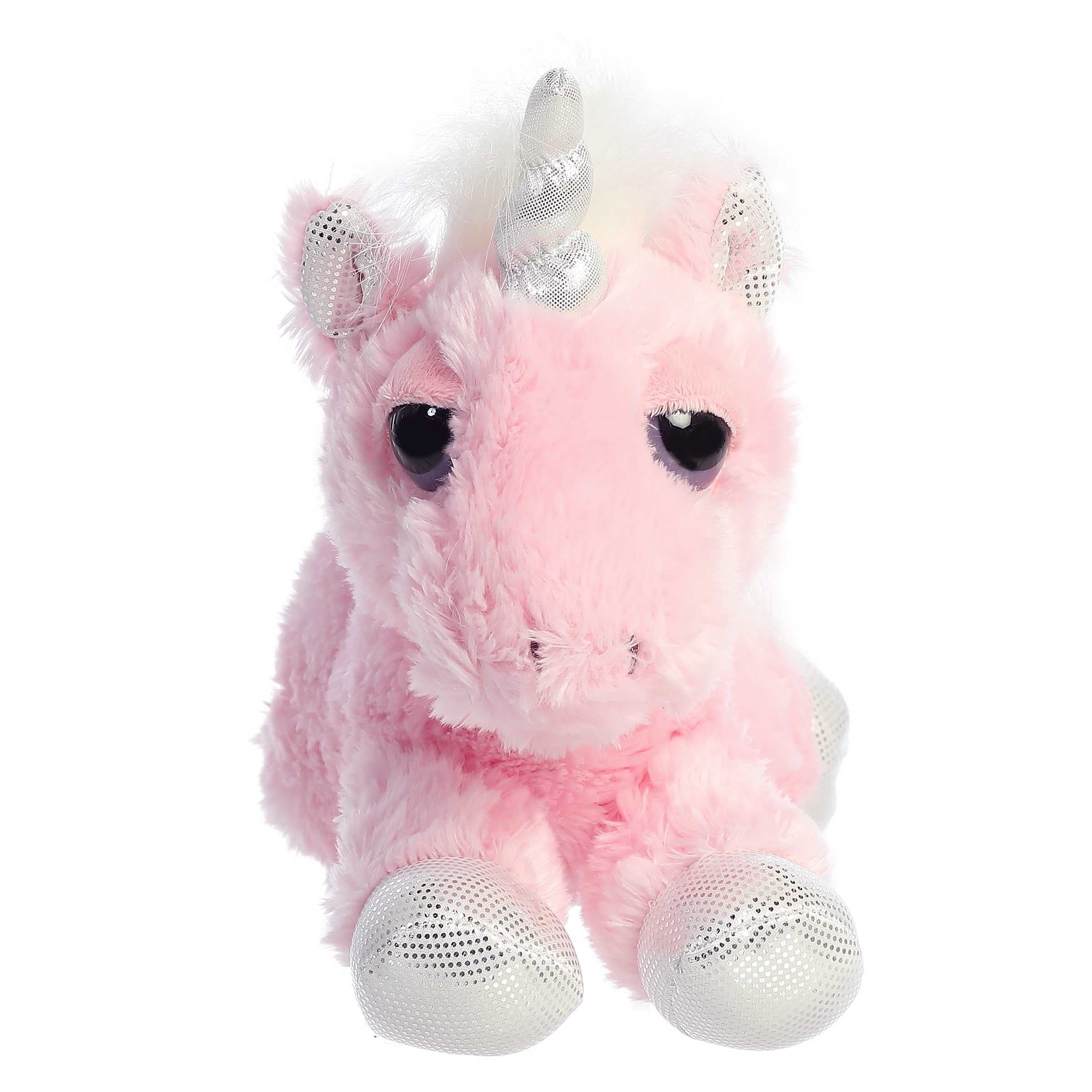 Aurora® - Dreamy Eyes™ - Unicornio rosa celestial™ de 10"