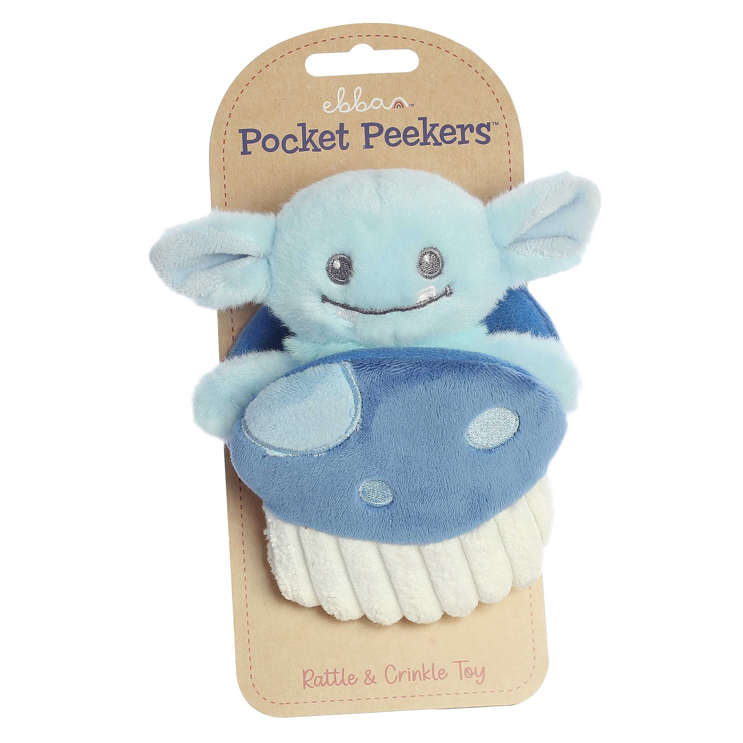 ebba™ - Pocket Peekers™ - 5.5" Gribble Goblin™ - Blue