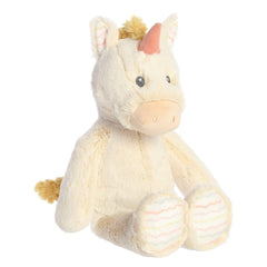 Soft, sensory-friendly Starlight Unicorn plush, in pastel fur, for your baby's cuddles