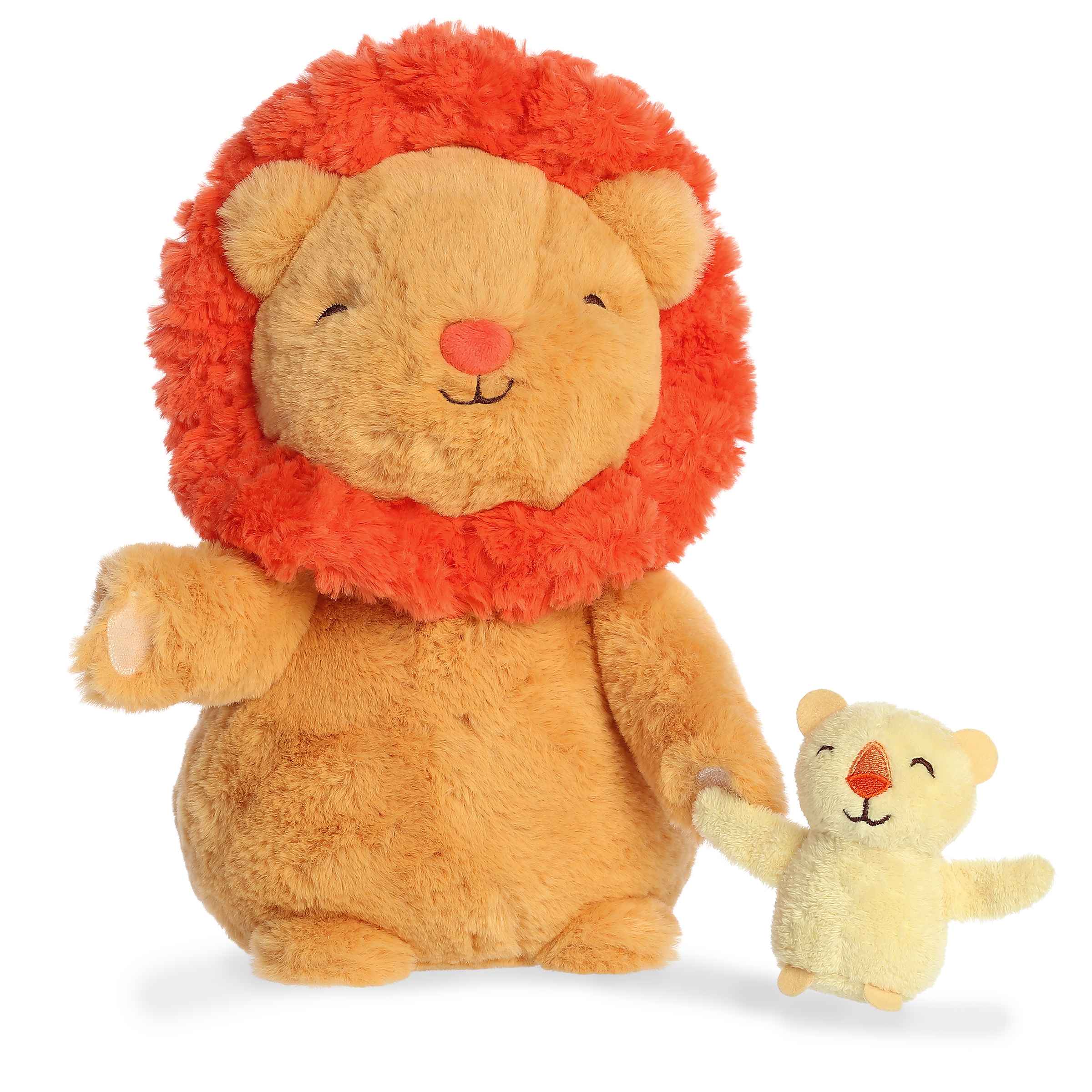 ebba™ - Snuggawugs™ - 11" Rex Lion & Regi Cub™