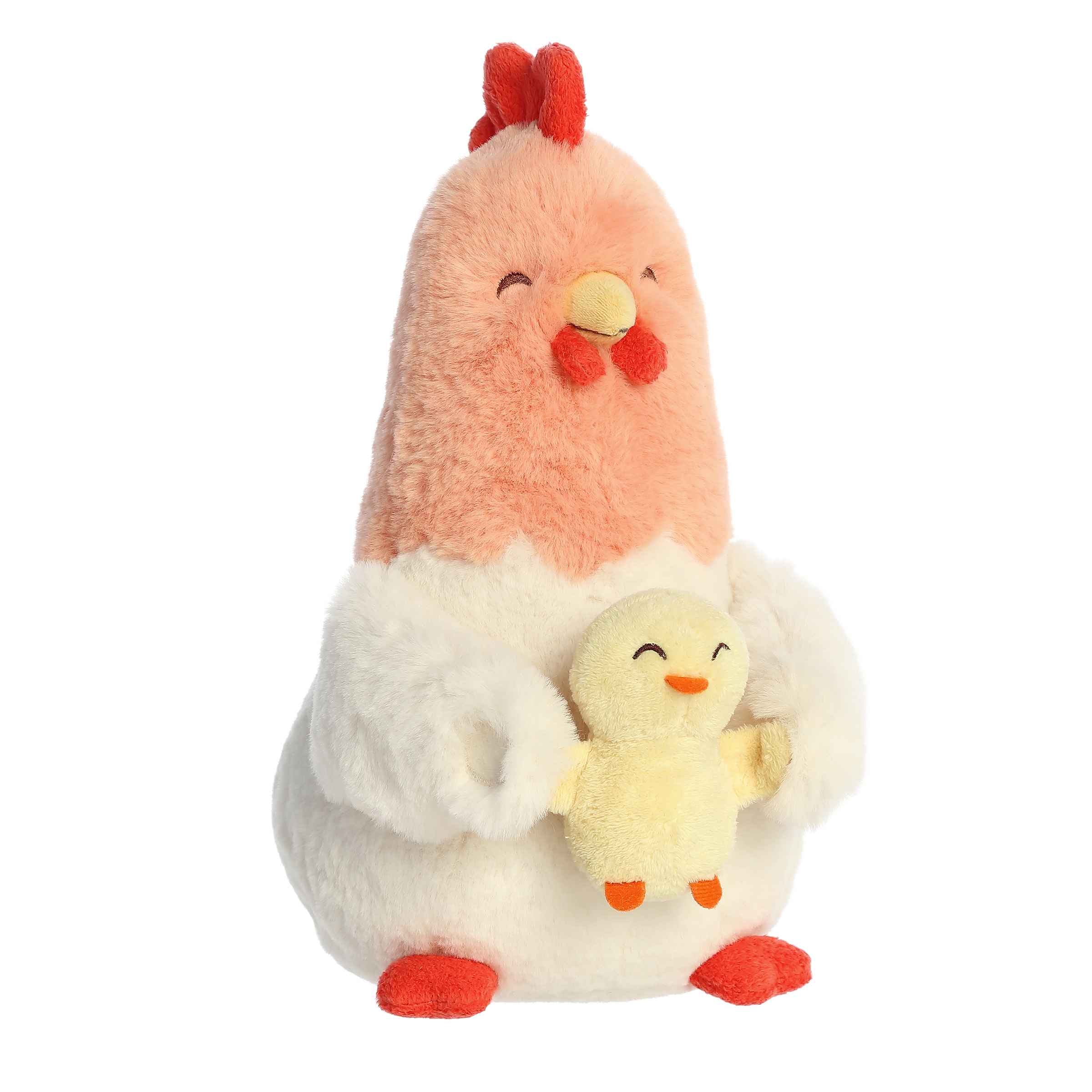 ebba™ - Snuggawugs™ - 11" Cluck Chicken & Cheepy Chick™