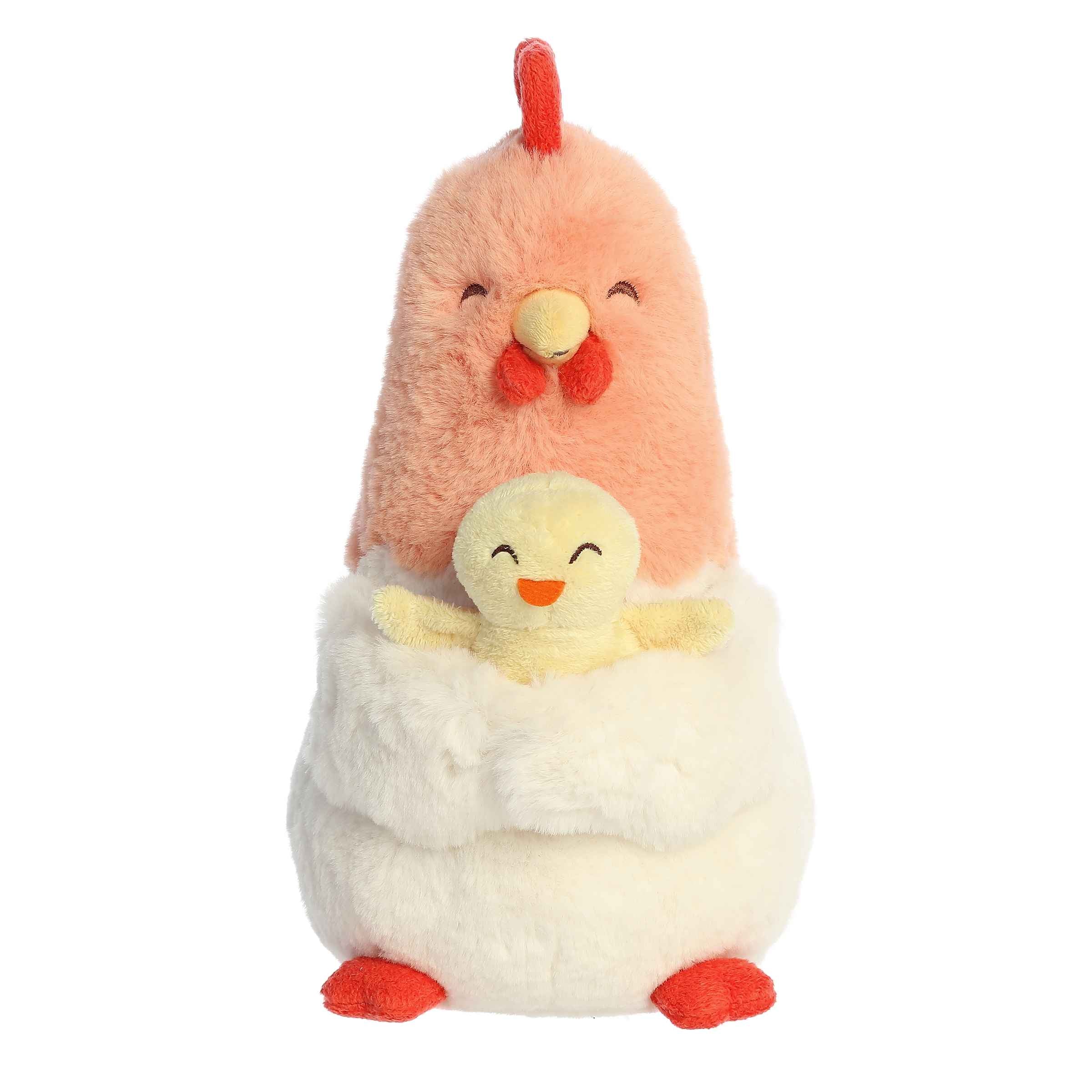 ebba™ - Snuggawugs™ - 11" Cluck Chicken & Cheepy Chick™