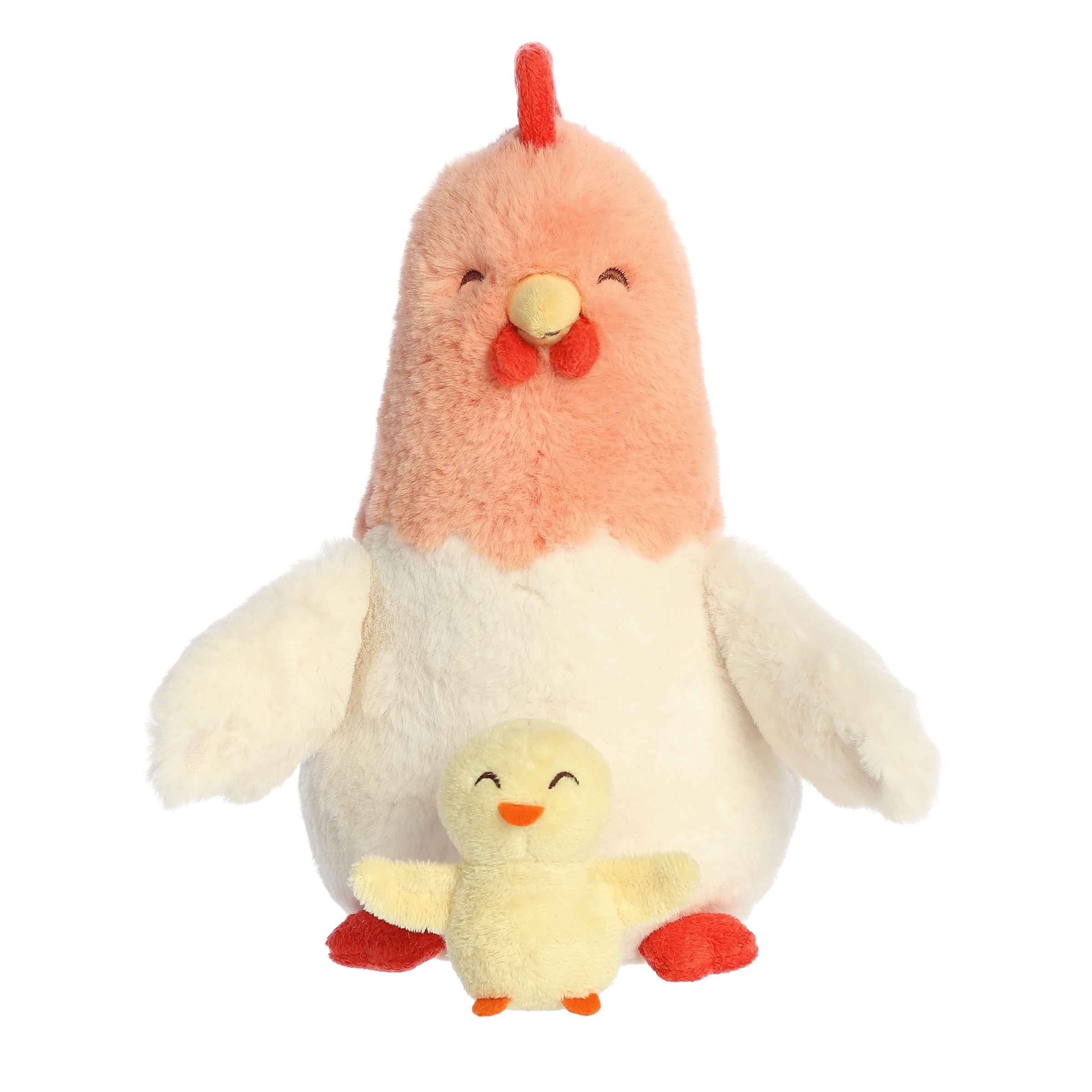 ebba™ - Snuggawugs™ - 11" Cluck Chicken & Cheepy Chick™