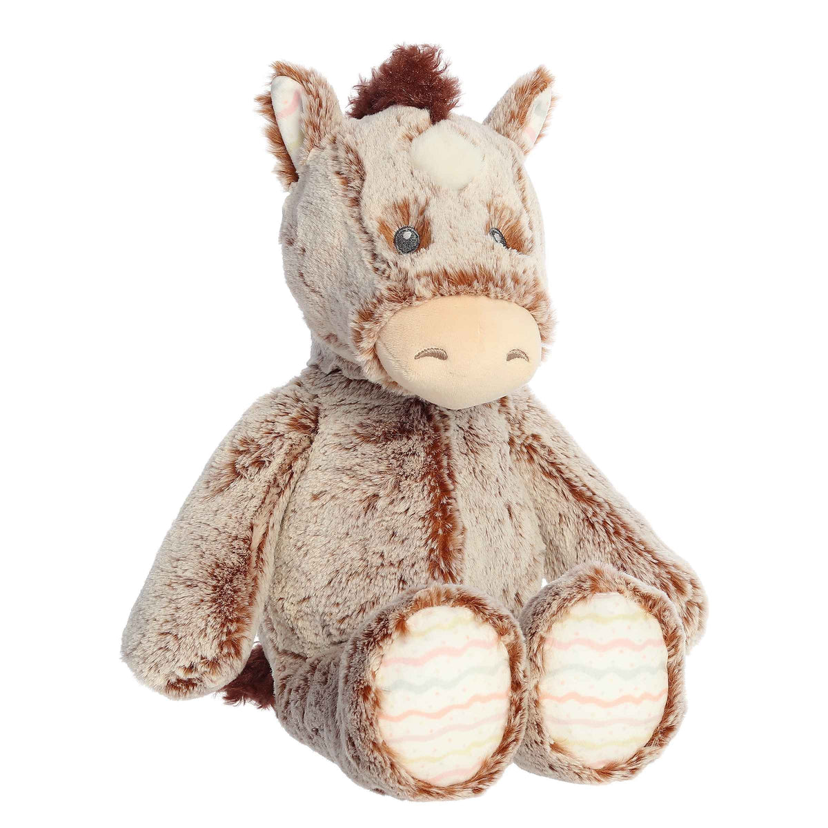 Soft and safe Promise Pony plush, ideal for infants and toddlers, perfect for nurturing and cuddles.